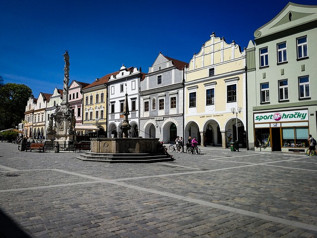 náměstí v Třeboni